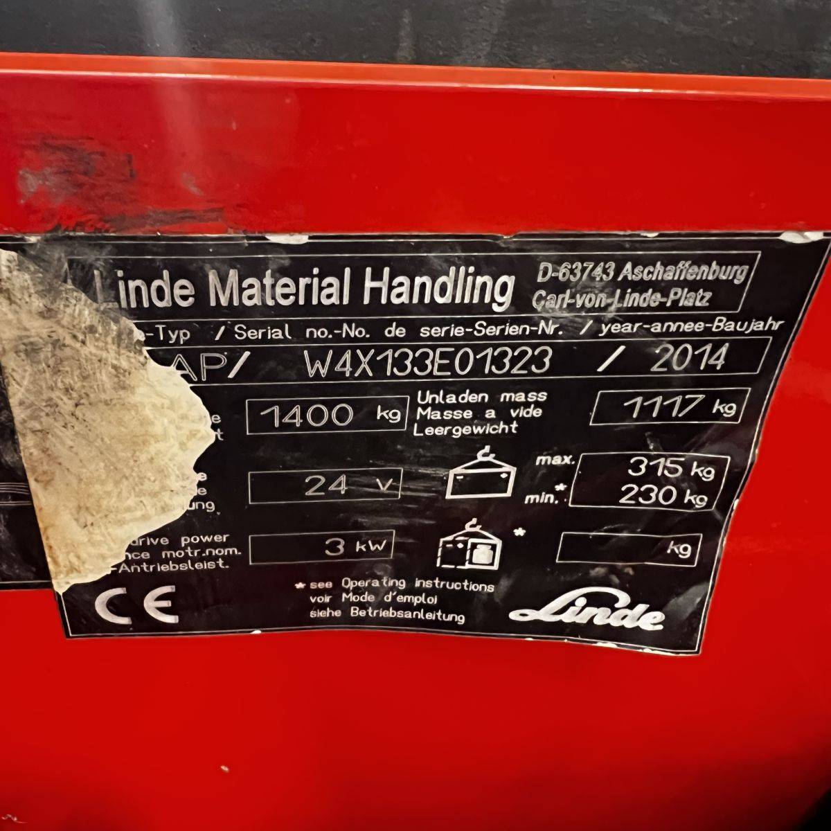 Linde L14AP (133) [15400]