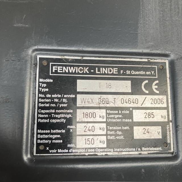 Linde T18 (360) [17122]