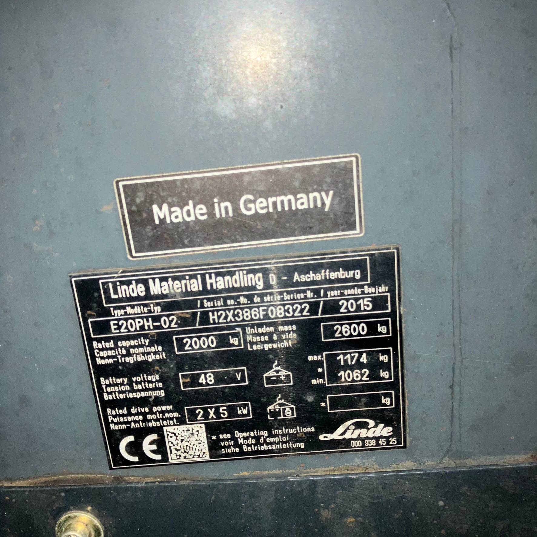 Linde E20PH (386-02) EVO [18026]