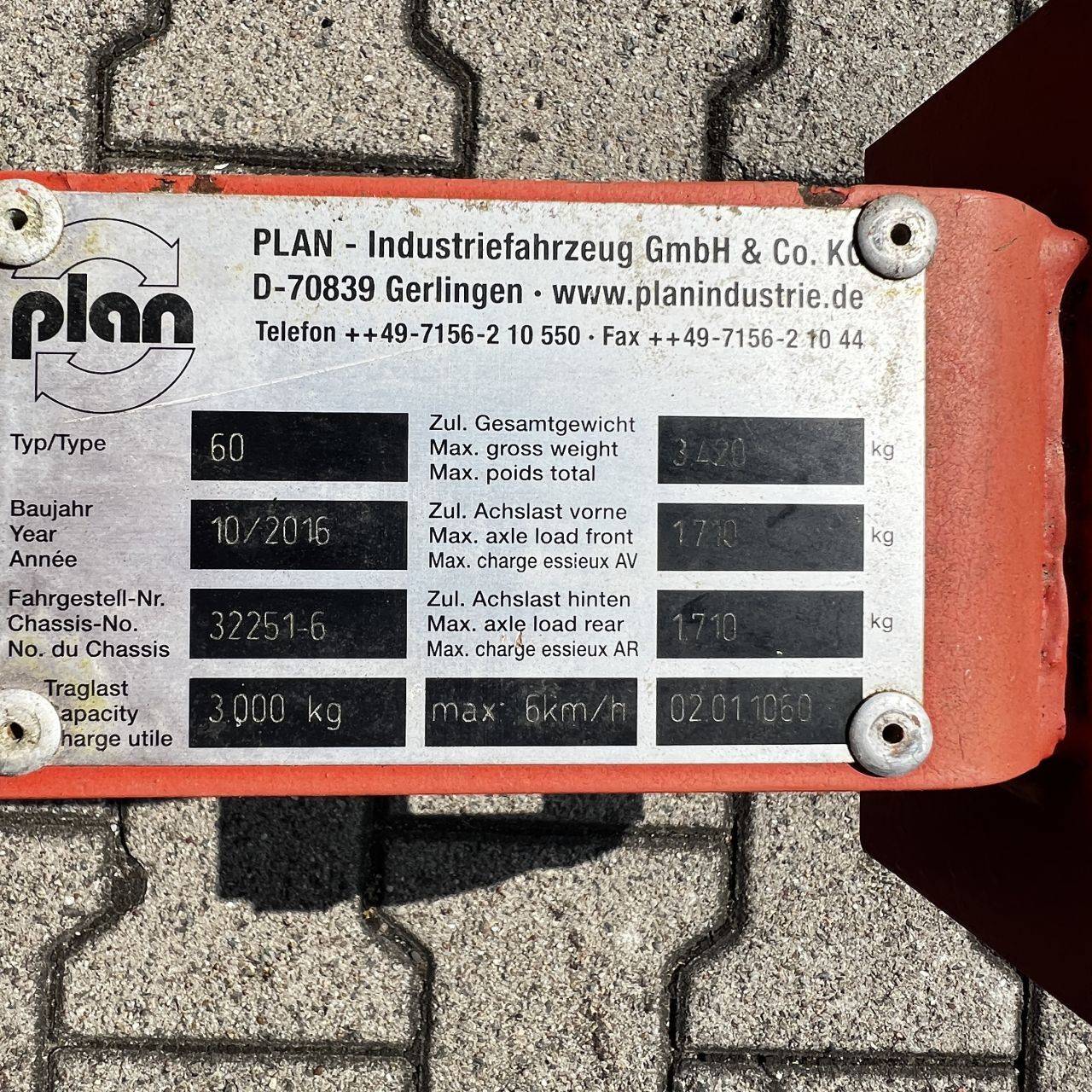 Plan Type 60-3.000 [18116]