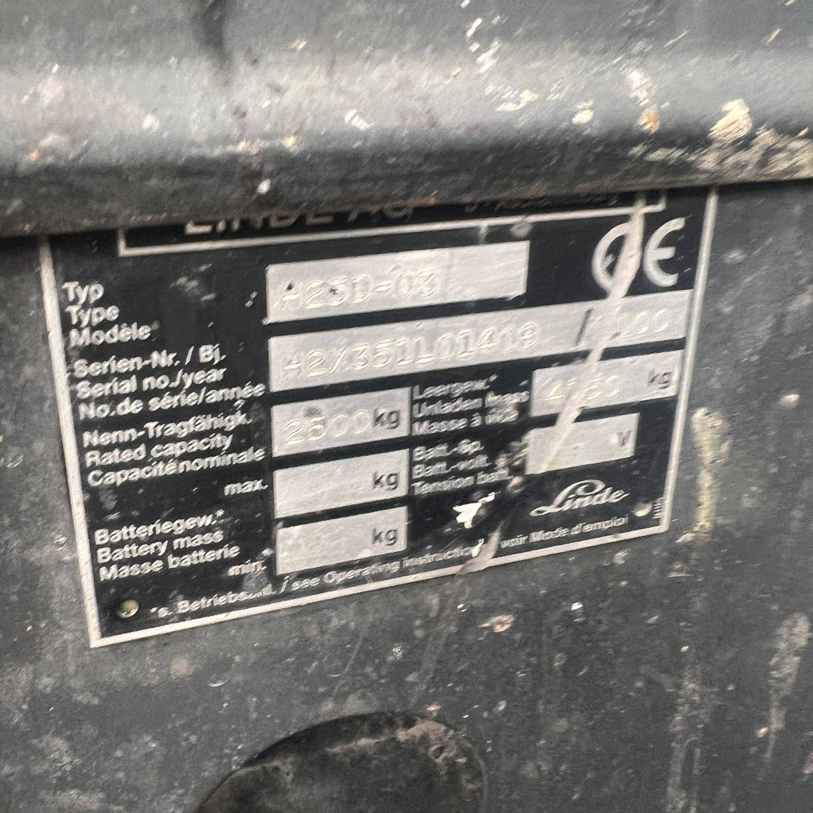 Linde H25D (351-03) [18276]