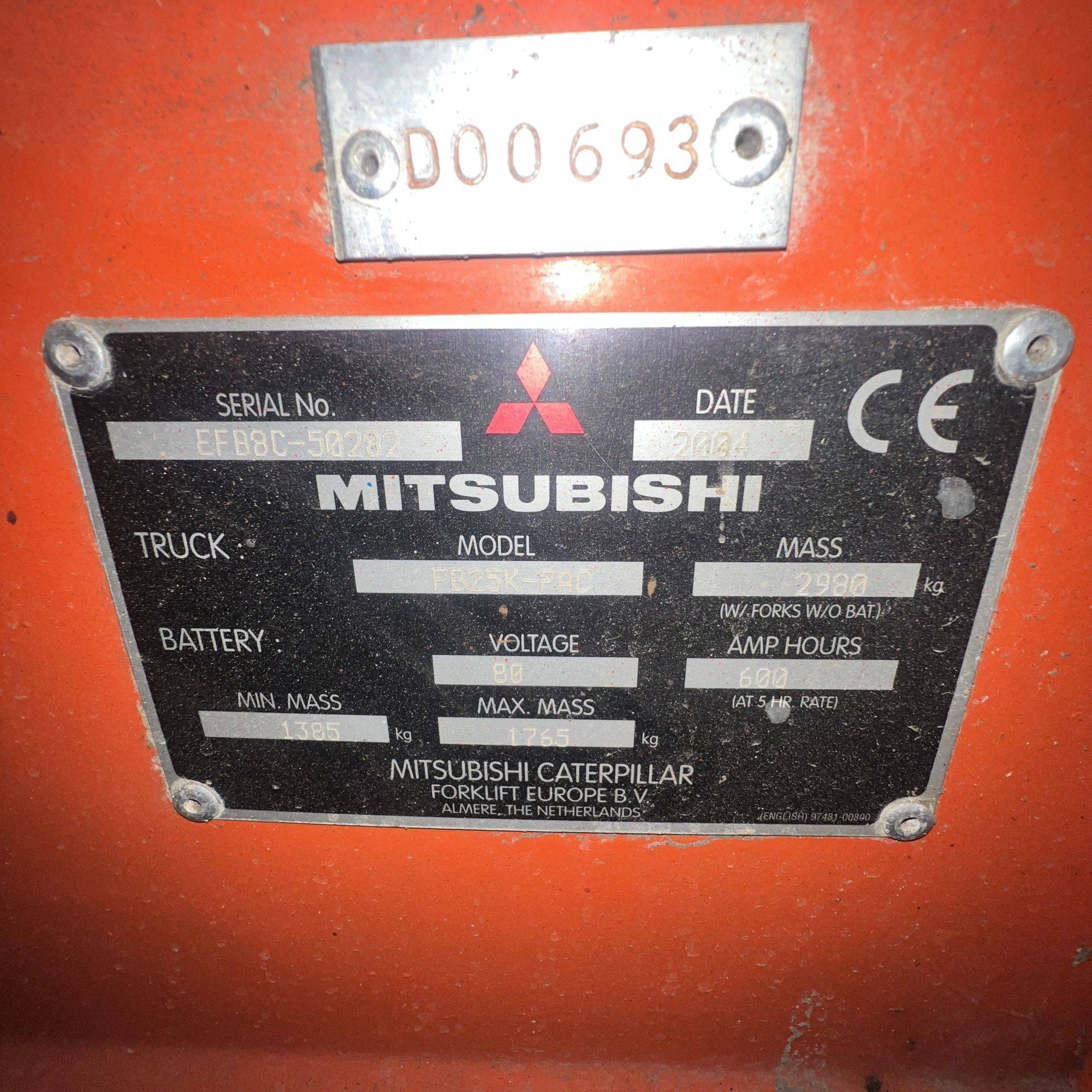 Mitsubishi FB25K-PAC [18501]