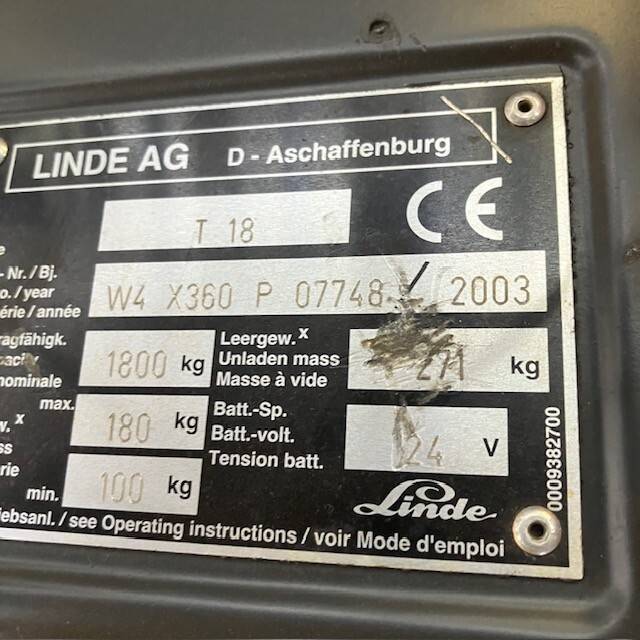 Linde T18 (360) [18748]