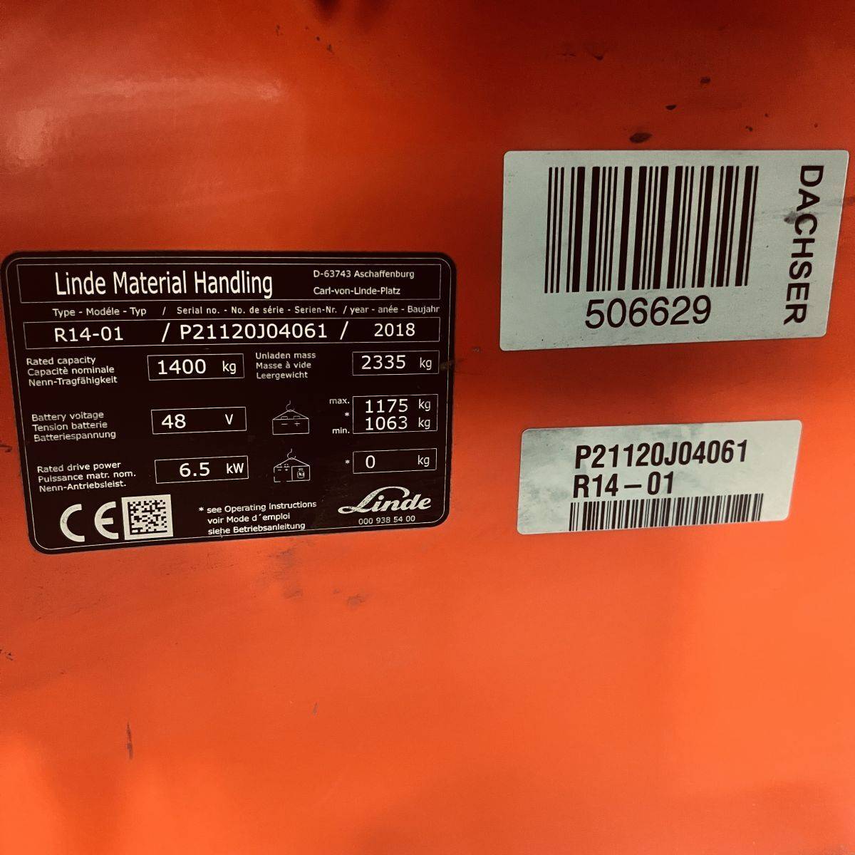 Linde R14 (1120) [18854]