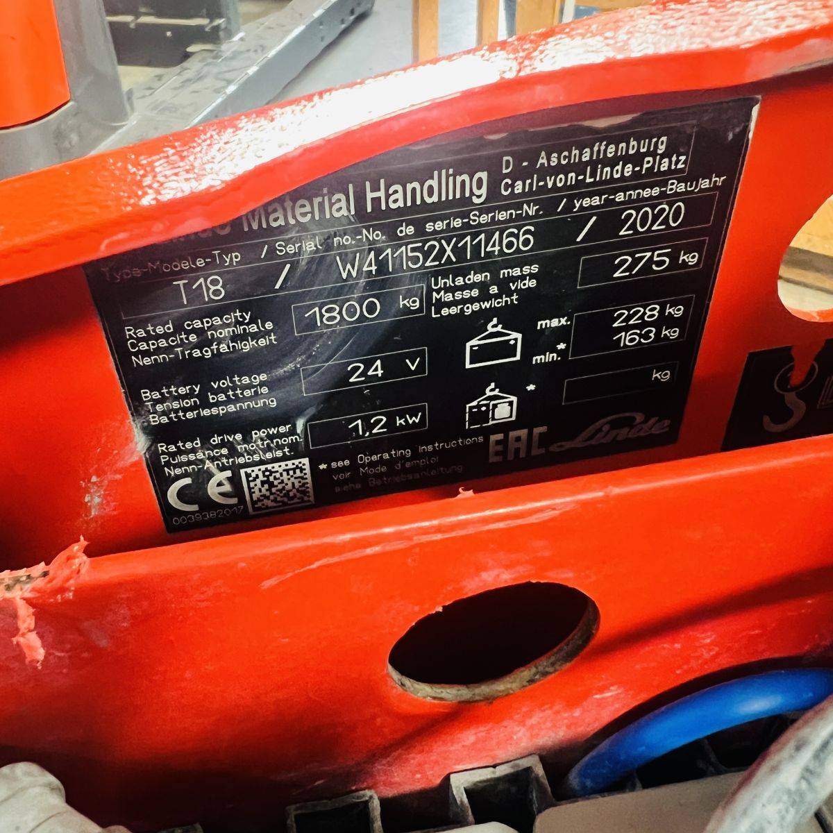 Linde T18 (1152-02) [18902]