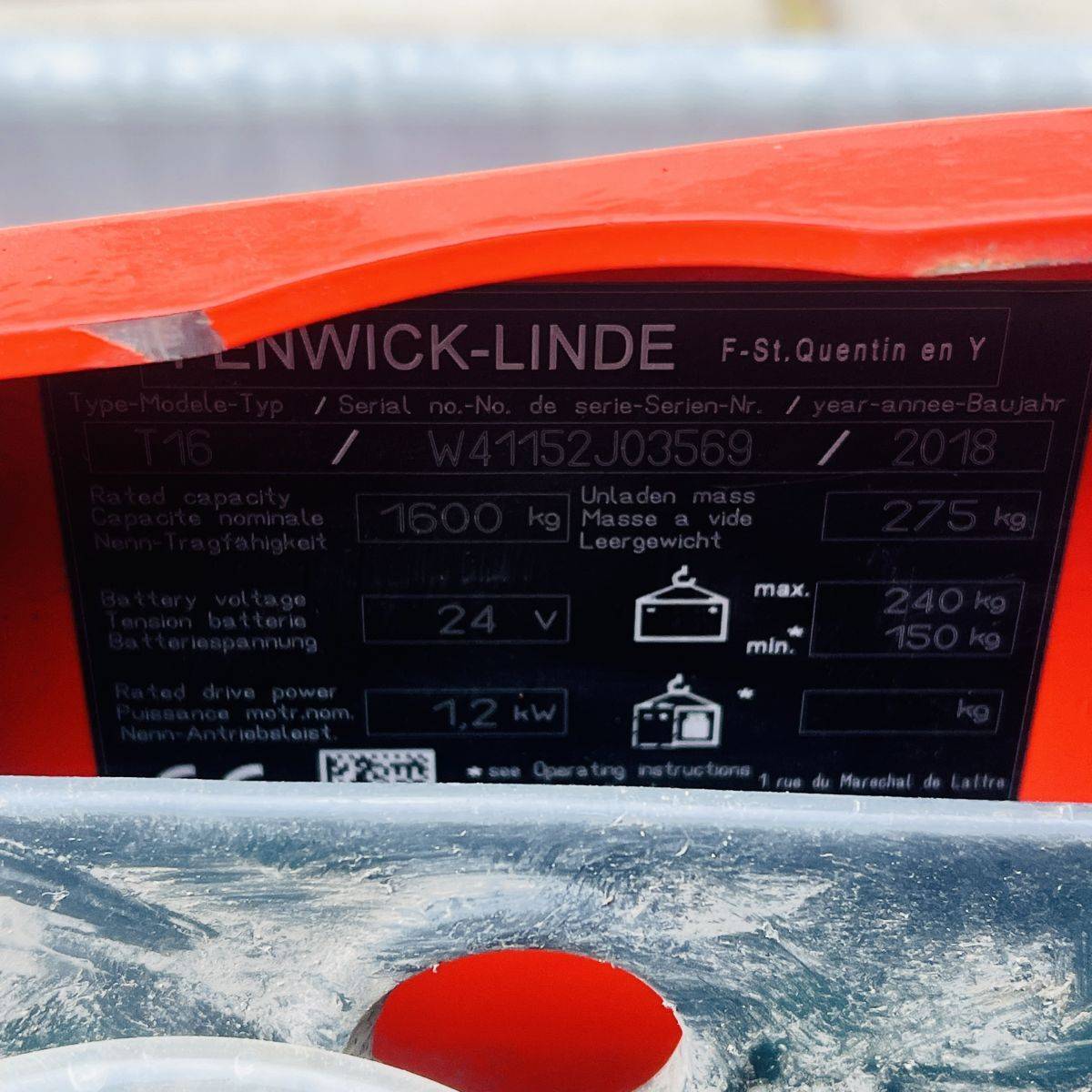 Linde T16 (1152) [19135]