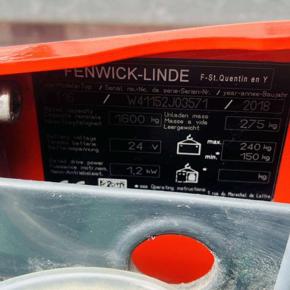 Linde T16 (1152) [19136]