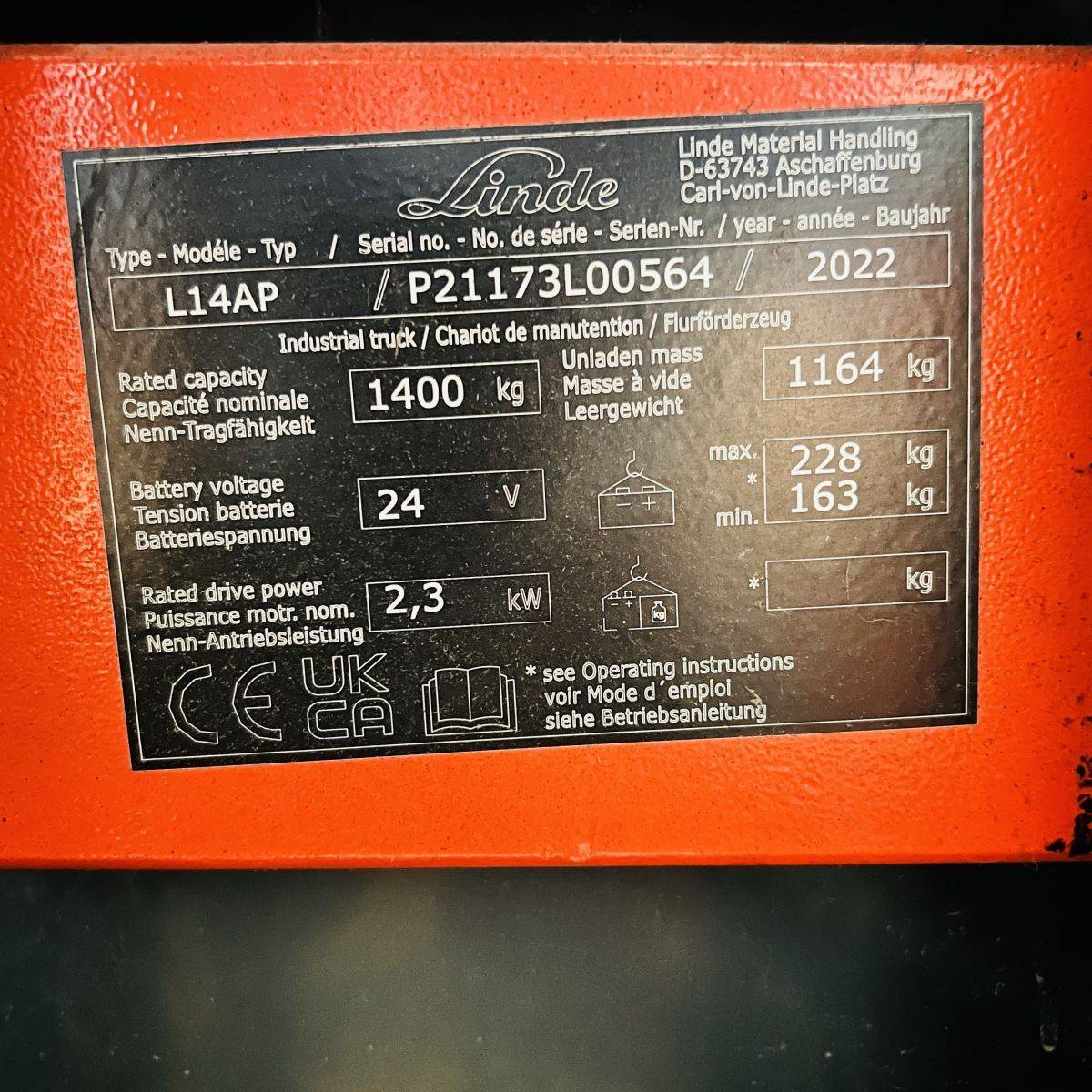 Linde L14AP (1173) [19224]