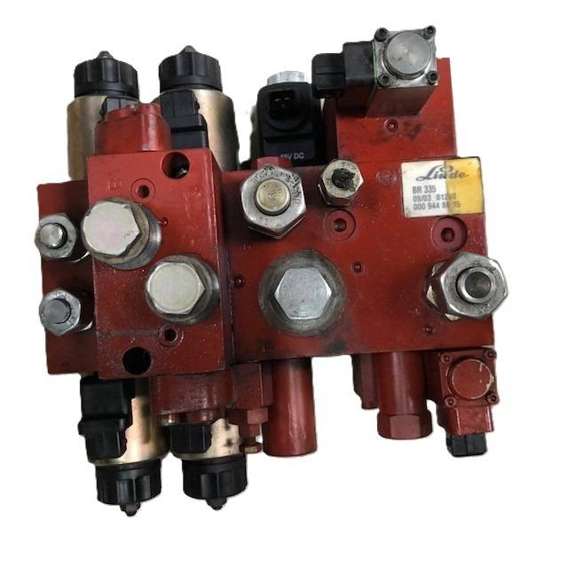 Hydraulic control valve Linde E14-20, Series 335-02 (0009448695)