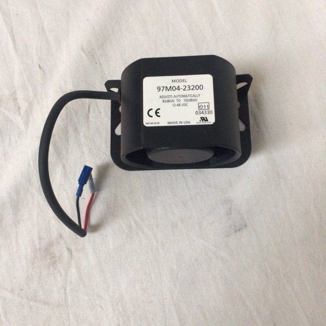 Buzzer, backup12V-48V, 82db Caterpillar  (97M0423200)