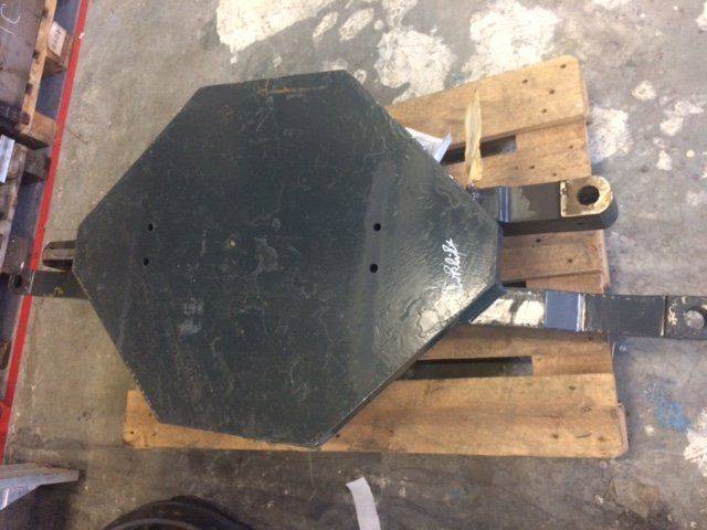 Steer axle body Lansing Linde S50W-S60W, side loader Linde  (S895-001-000)