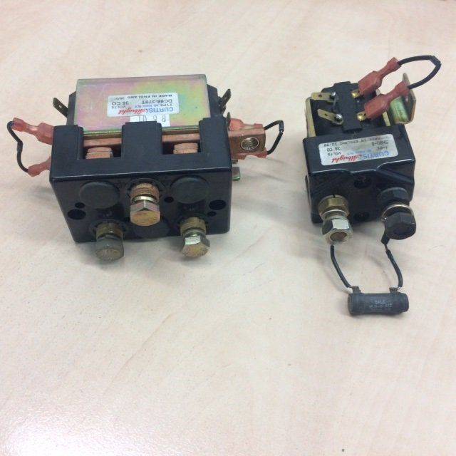 2X Contactors for Scrubber vacuum cleaner Nilfisk BR 850 Nilfisk-Advance  (56416677)