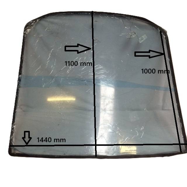 Wind screen PC Version plastic for Linde Linde H60-80, Series 396 (3964309100)