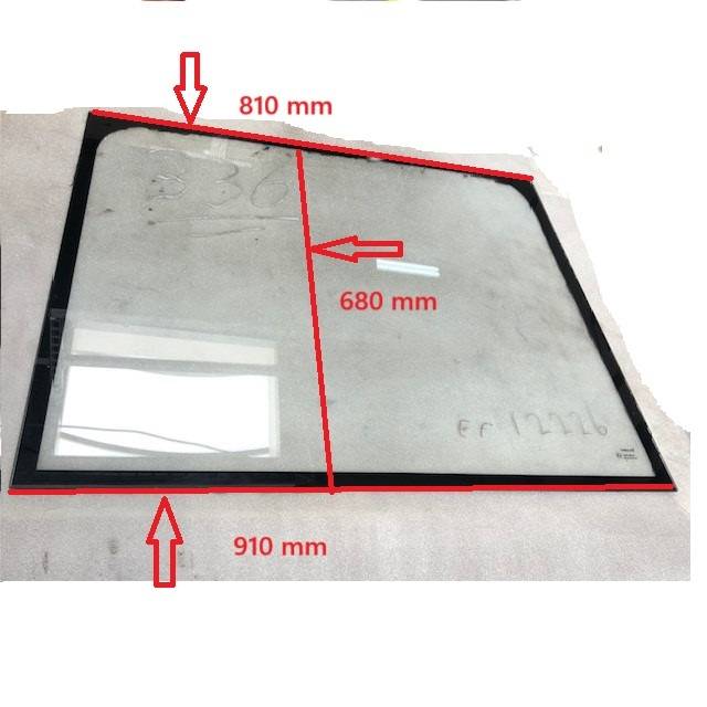 Rear glass for Linde Linde E20-30, Series 336 (3364379001)