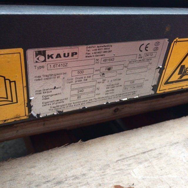 Kaup Fork positioner with separate sideshift Kaup 1.6T410Z (1.6T410Z)