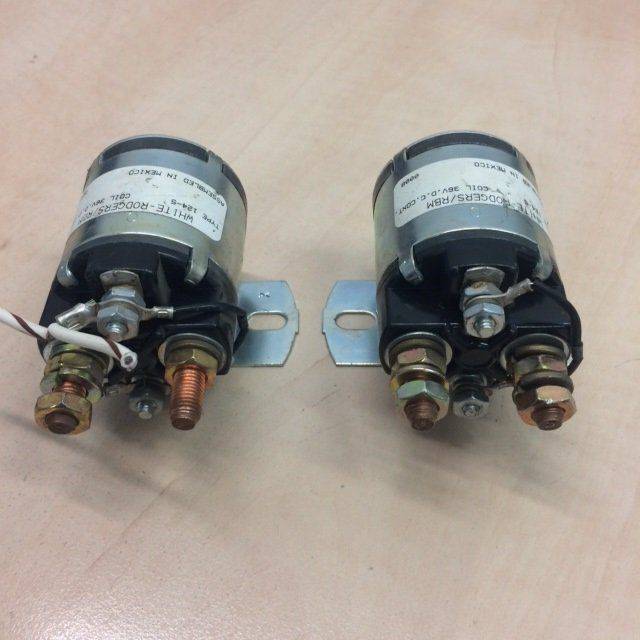 2XContactors for Scrubber vacuum cleaner Nilfisk BR 850 Nilfisk-Advance  (56395450)