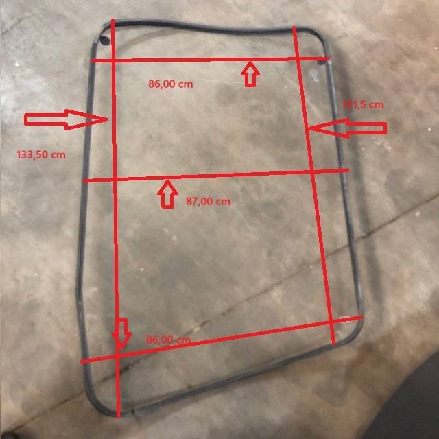 Wind screen for Linde R17X, Series 116 Linde R17X-C3 (1164376607)