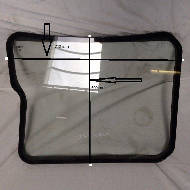 Roof pane for Linde Series 388 Linde  (3884308907)