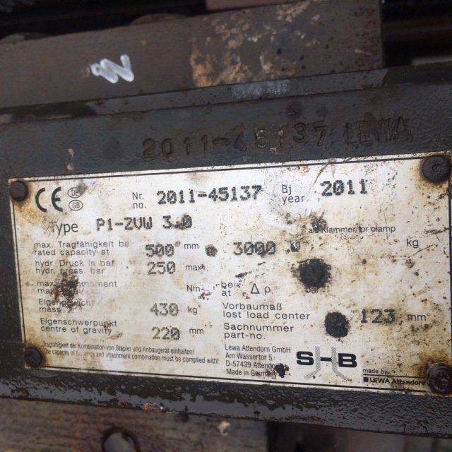 SHB -LEWA Fork Positioner SHB P1-ZVW-3 0 (P1ZWV30)