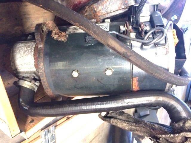 Pump motor 48V, for Linde 115/115-C Linde R14-20, Serie 115 / 115-C (0009760909)