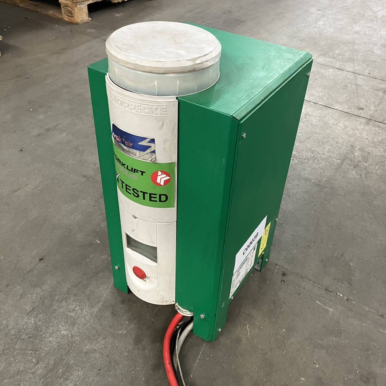 Hoppecke D400 G24/125B-F14H0-JF Trak Air Hoppecke D400 G24/125B-F14H0-JF Trak Air