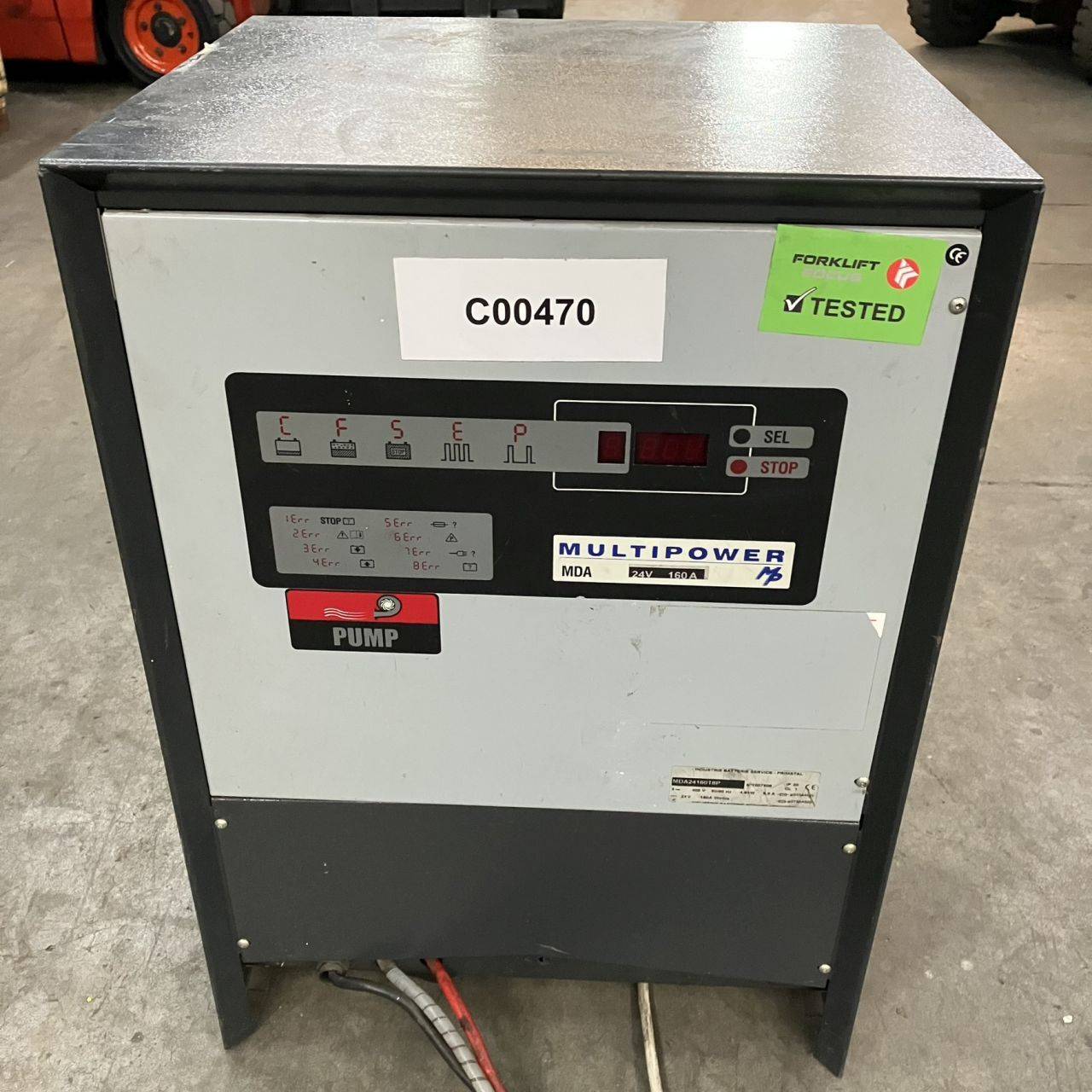 Multipower 24V charger  Multipower / MP4 24V/160A