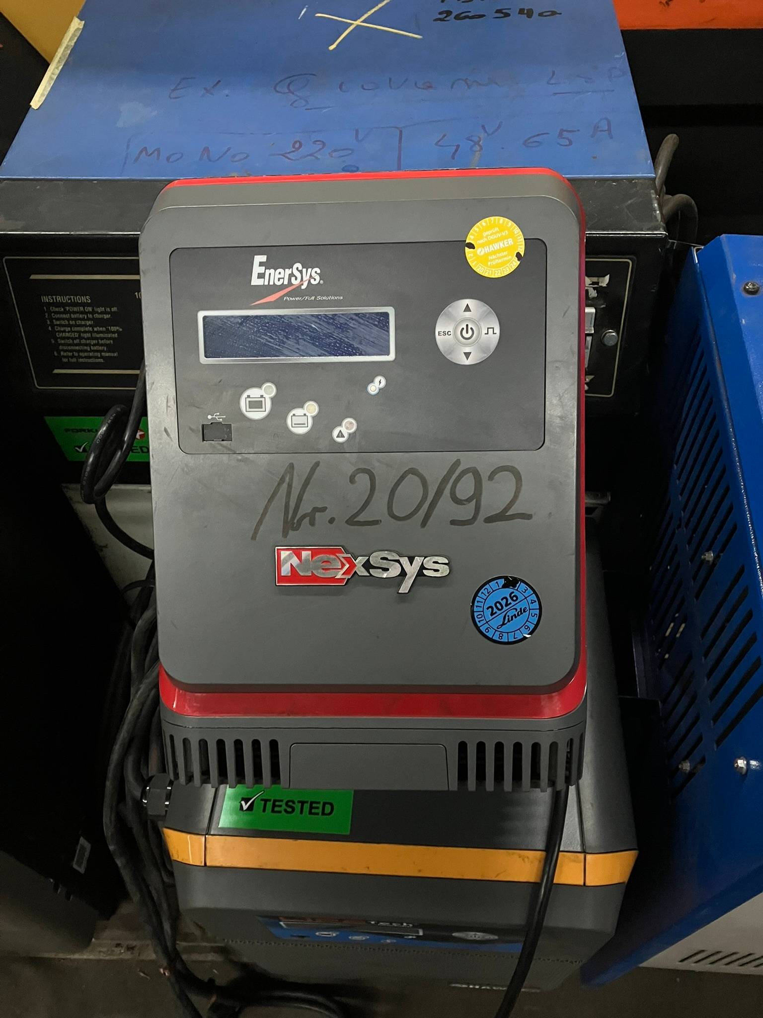 EnerSys NexSys 24V/70A Enersys 24V/70A NexSys