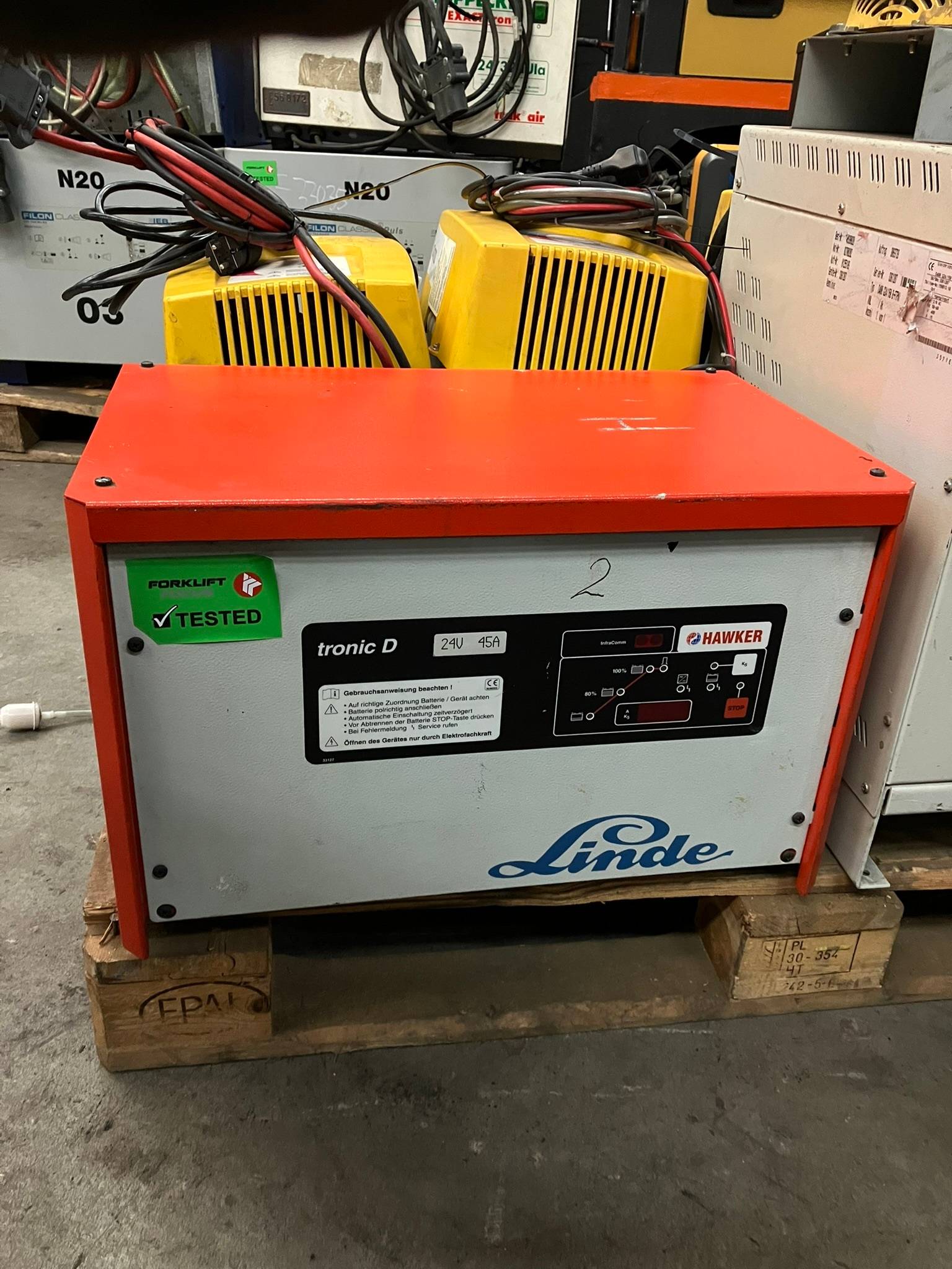 Linde Tronic D 24V/45A Linde 24V/45A  Tronic D