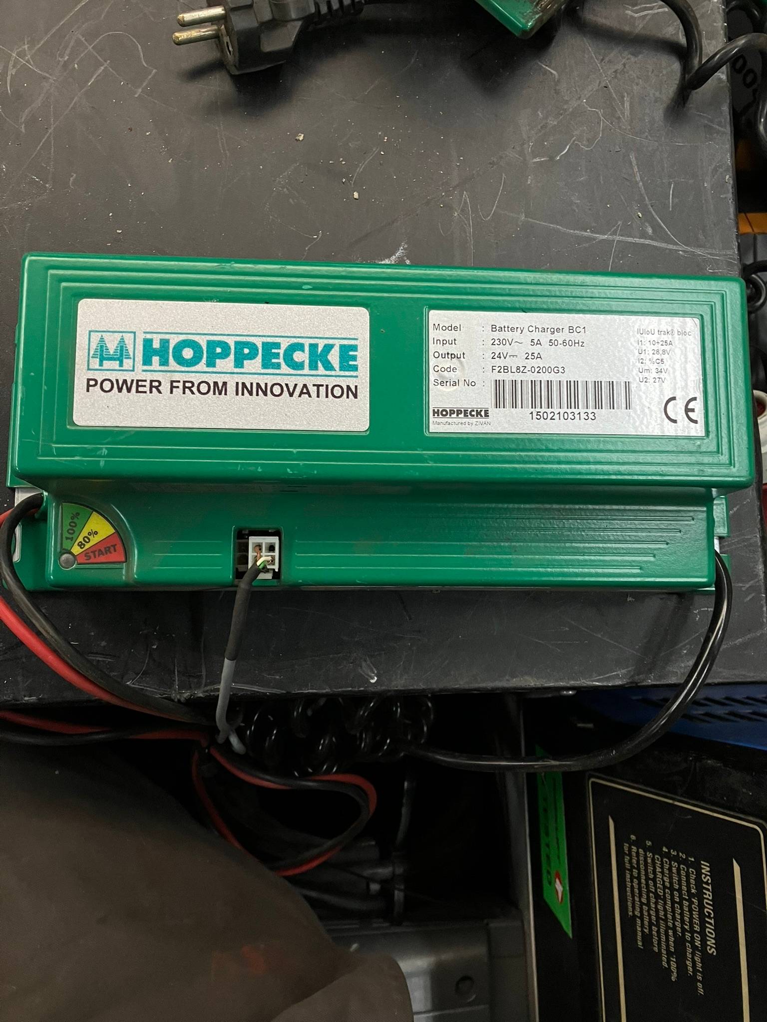 Hoppecke BC1 24V/25A Hoppecke 24V/25A BC1