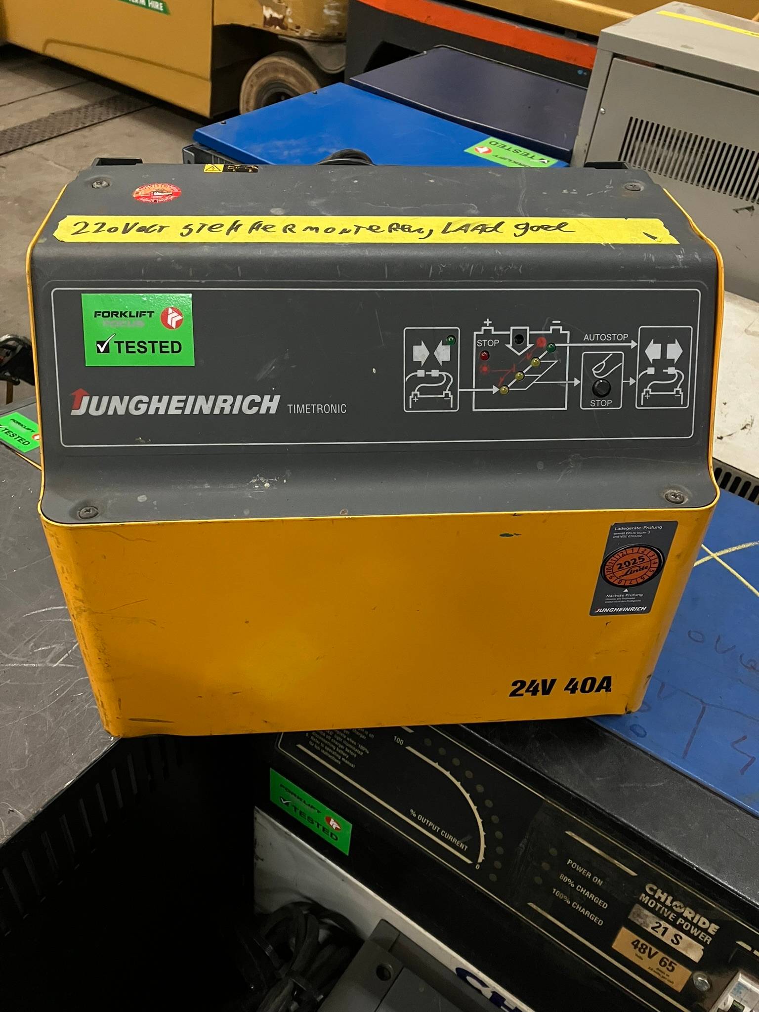Jungheinrich Timetronic 24V/40A Jungheinrich 24V/40A Timetronic