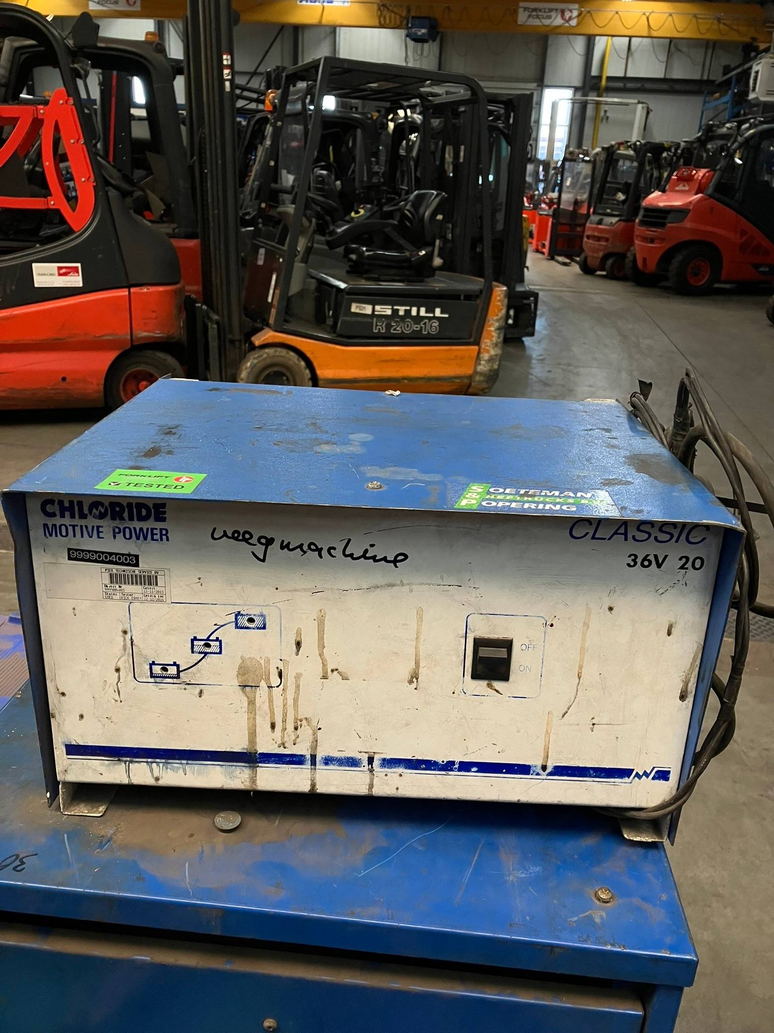 Chloride Motive Power 36V/20A Chloride 36V/20A Motive Power