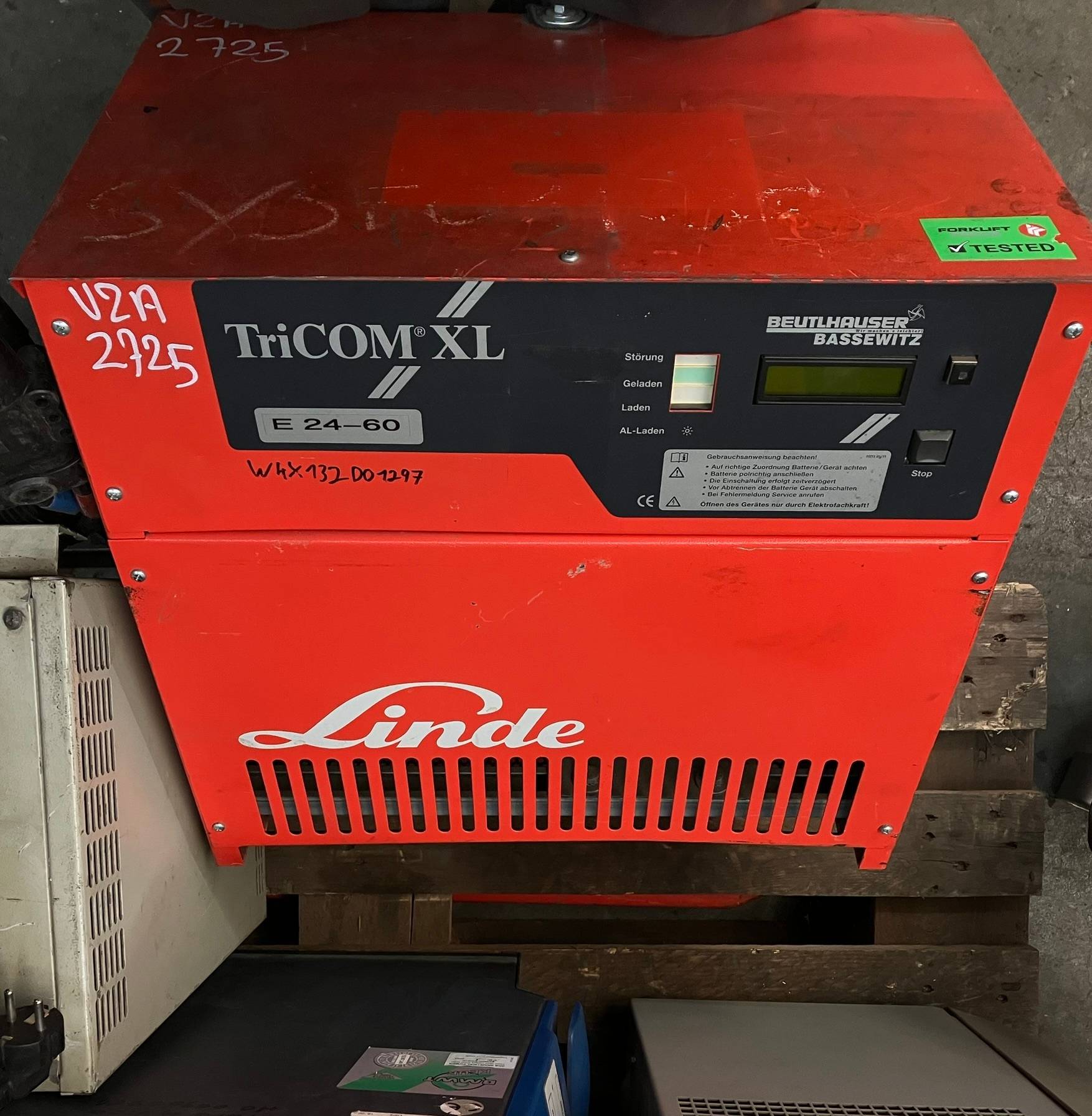 Linde Tricom XL 24V/60A Linde 24V/60A Tricom XL