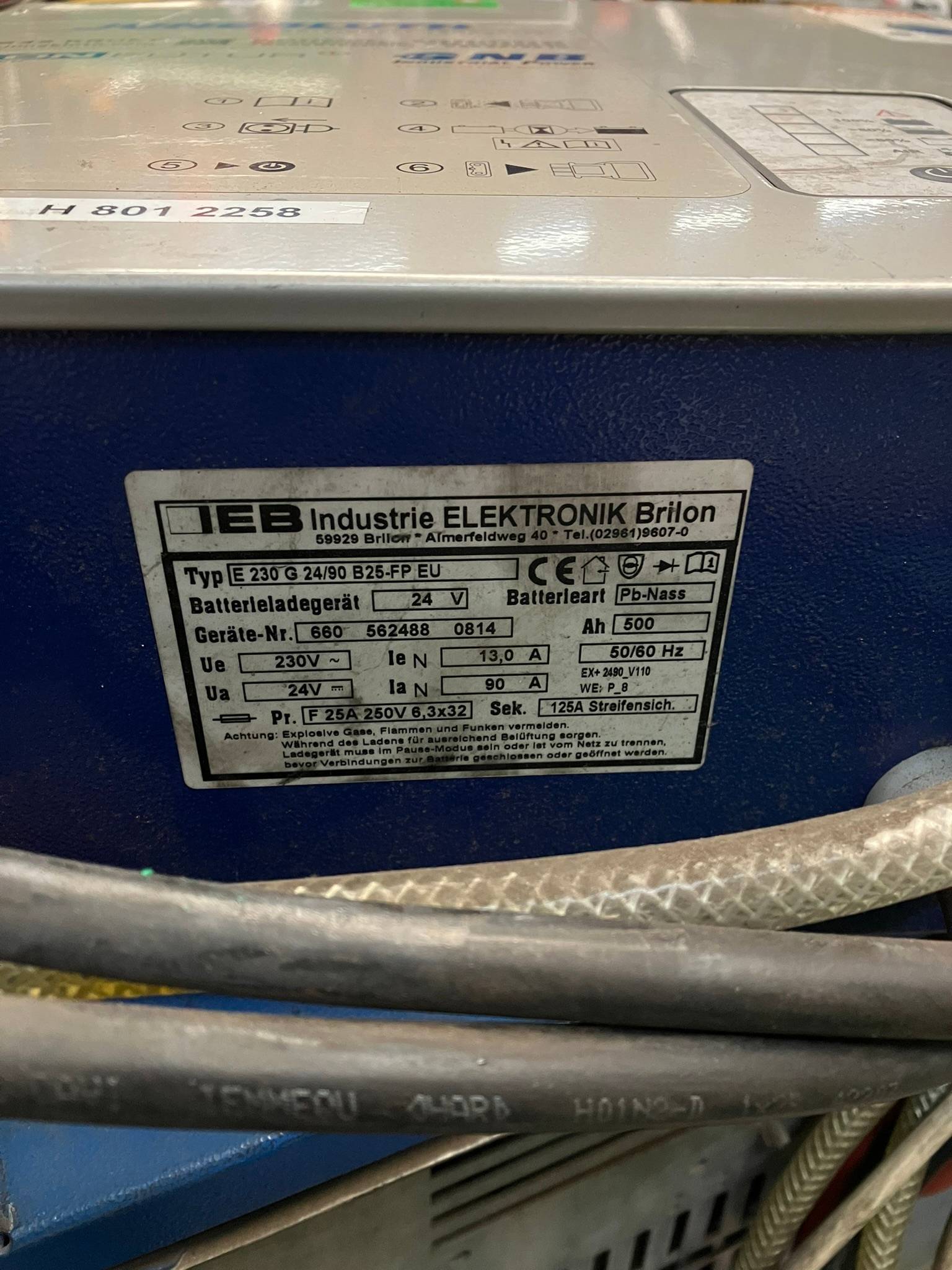 IEB Filon Futur 24V/90A IEB 24V/90A Filon Futur | Forklift Focus