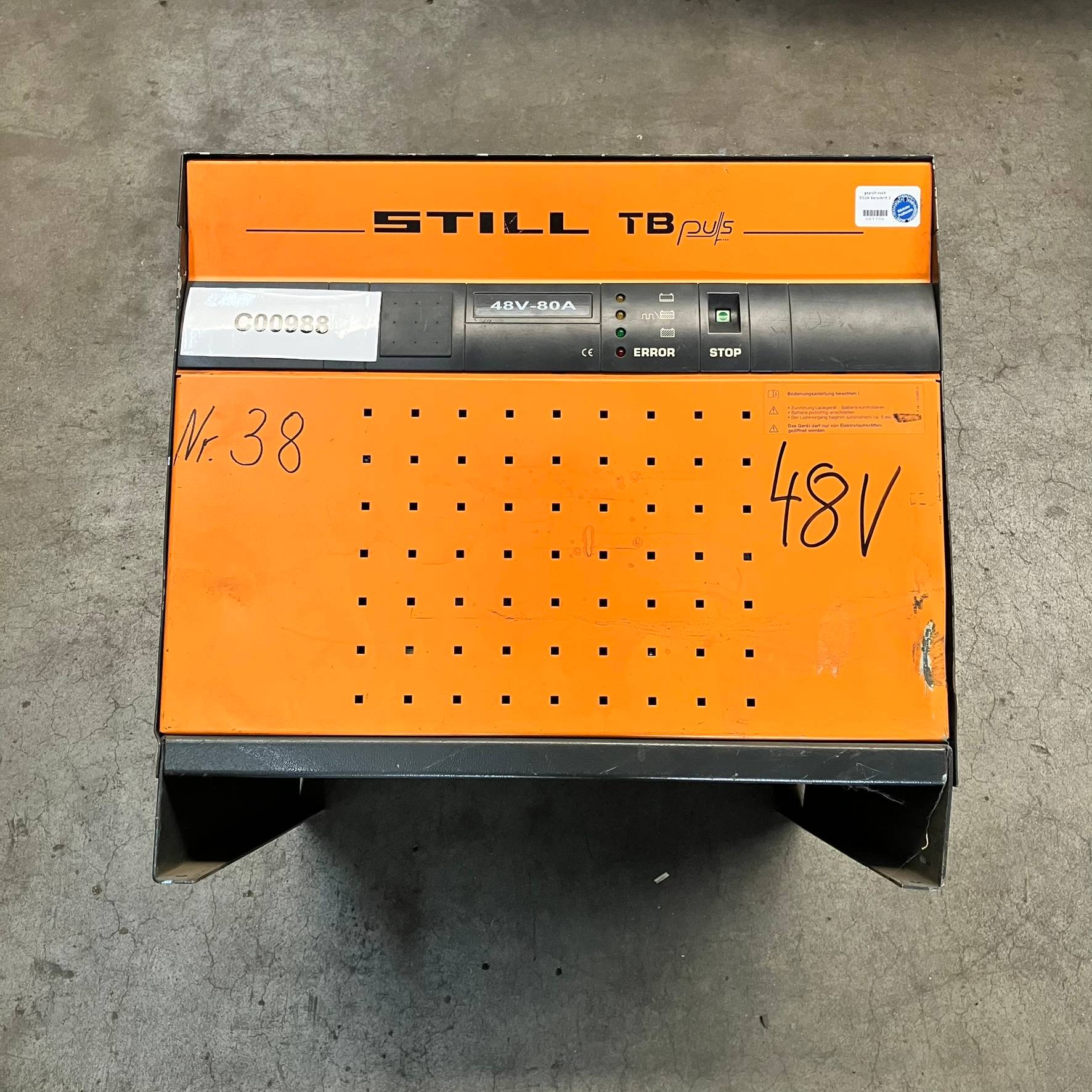 Still D 400 48V/80A Still 48V/80A D 400