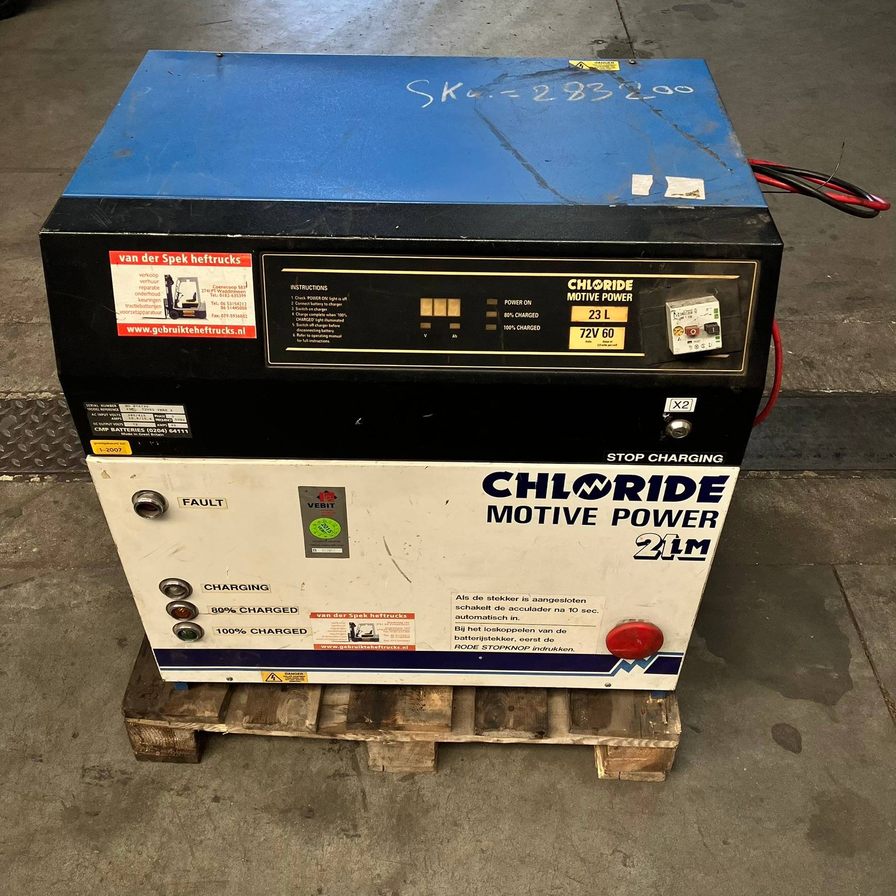 Chloride Motive Power Chloride 23 L 72V60 VERS 2