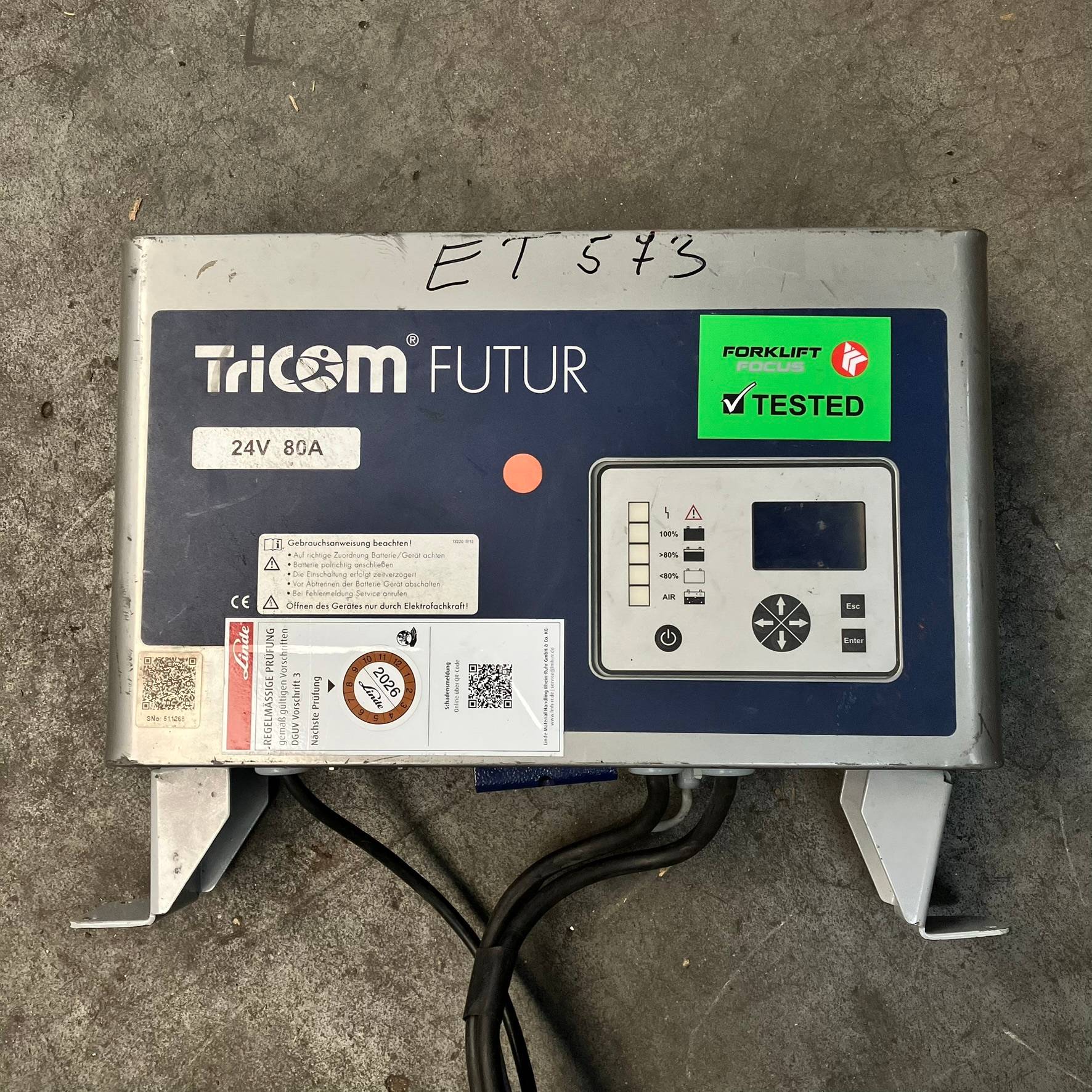 Tricom Futur 24V/80A Tricom Futur