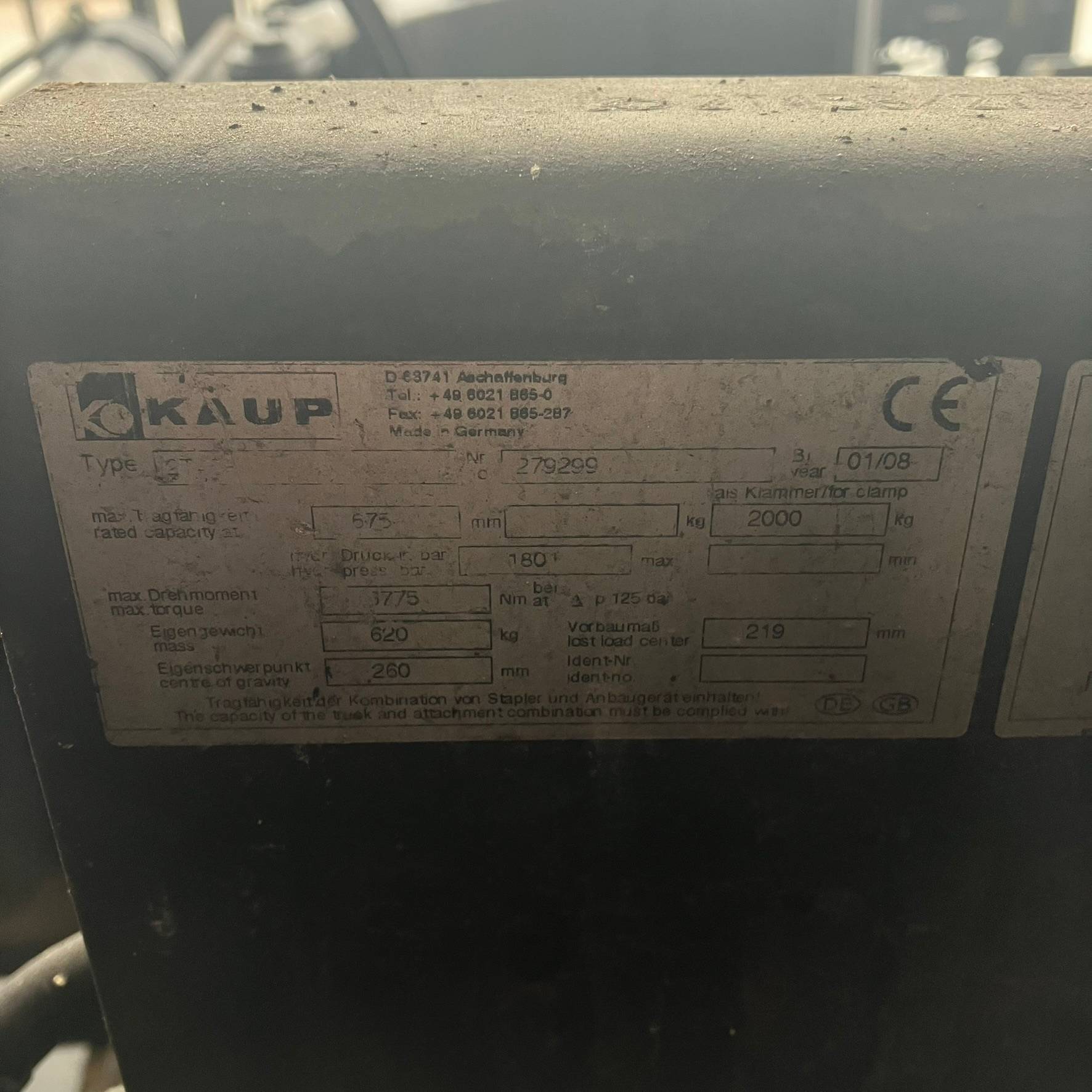 Kaup Rollenklem Kaup 2T458